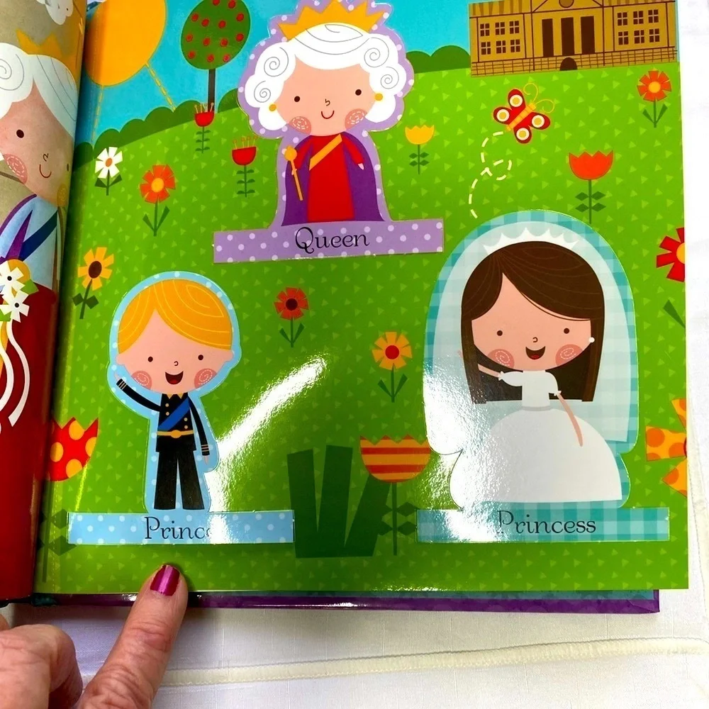 - William & Kate Just Married. A Royal Fairytale.  Hardcover childrens book - Picture 3 of 5